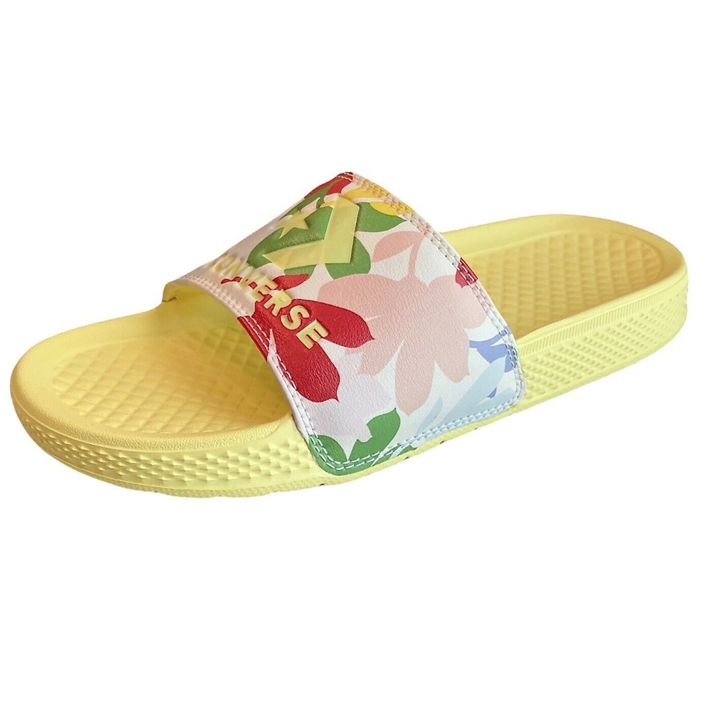 Converse‎ All Star Womens Slip On Yellow Slides Sandals Size 5